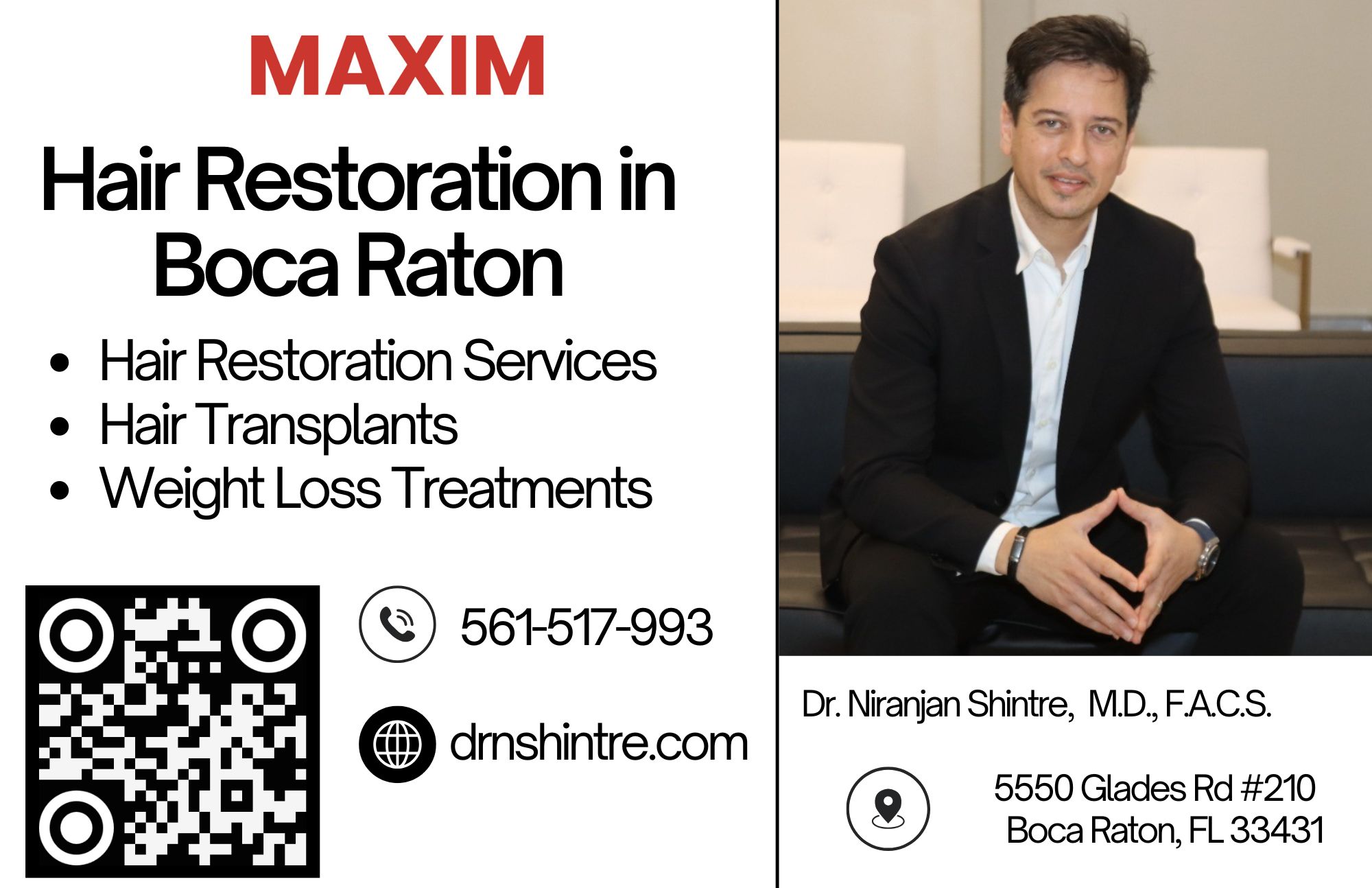 Discover What’s New: Maxim Hair Restoration Open House